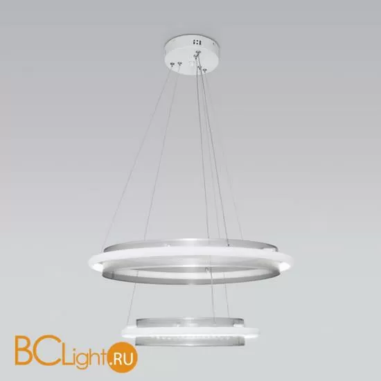 Подвесной светильник Eurosvet Imperio 90241/2 белый / серебро