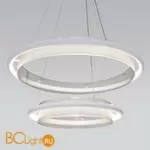 Подвесной светильник Eurosvet Imperio 90241/2 белый / серебро - Фото 1