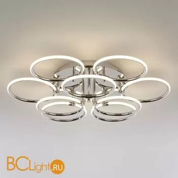 Потолочный светильник Eurosvet Impulse 90069/9 хром 94W - Фото 2