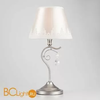 Настольная лампа Eurosvet Incanto 01022/1 серебро - Фото 0