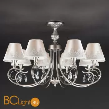 Потолочная люстра Eurosvet Incanto 60069/8 серебро