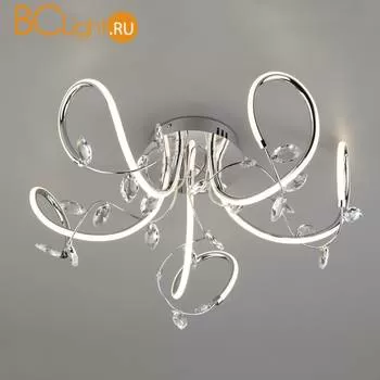 Потолочный светильник Eurosvet Irvine 90106/5 хром 50W