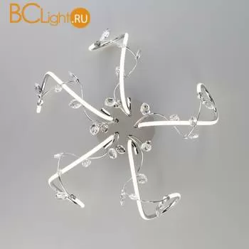 Потолочный светильник Eurosvet Irvine 90106/5 хром 50W - Фото 2