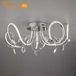 Потолочный светильник Eurosvet Irvine 90106/5 хром 50W - Фото 0