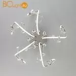 Потолочный светильник Eurosvet Irvine 90106/5 хром 50W - Фото 2