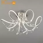 Потолочный светильник Eurosvet Irvine 90106/7 хром 97W - Фото 0