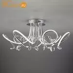 Потолочный светильник Eurosvet Irvine 90106/7 хром 97W - Фото 2