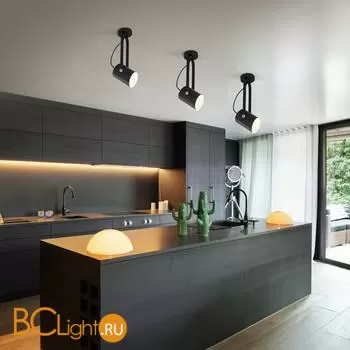 Настенный светильник Eurosvet Italio 20092/1 черный - Фото 0