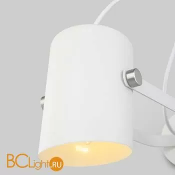 Настенный светильник Eurosvet Italio 20092/1 белый / сатин никель - Фото 0