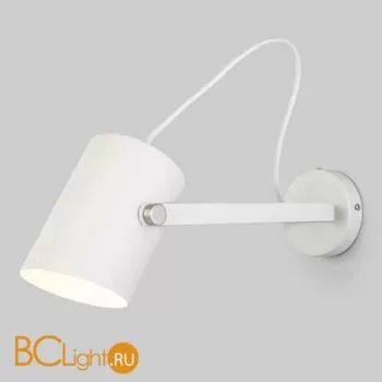 Настенный светильник Eurosvet Italio 20092/1 белый / сатин никель - Фото 1