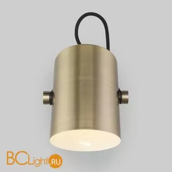 Настенный светильник Eurosvet Italio 20093/1 черный / античная бронза - Фото 1