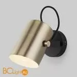 Настенный светильник Eurosvet Italio 20093/1 черный / античная бронза