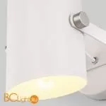 Настенный светильник Eurosvet Italio 20093/1 белый / сатин никель - Фото 0