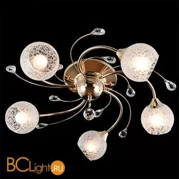 Потолочная люстра Eurosvet Изабелла 30089/5 золото