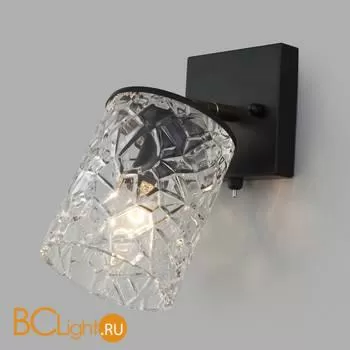 Настенный светильник Eurosvet Jackice 20095/1 черный / золото