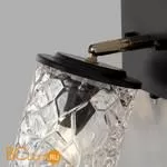 Настенный светильник Eurosvet Jackice 20095/1 черный / золото - Фото 0