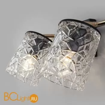 Настенный светильник Eurosvet Jackice 20095/2 черный / золото - Фото 1