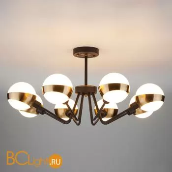 Потолочная люстра Eurosvet Jasper 70093/8 черный - Фото 3