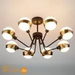 Потолочная люстра Eurosvet Jasper 70093/8 черный - Фото 1