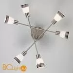 Потолочная люстра Eurosvet Jenna 30131/6 сатин-никель - Фото 1