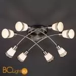 Потолочная люстра Eurosvet Jenna 30131/8 сатин-никель - Фото 0