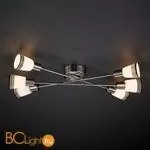 Потолочная люстра Eurosvet Jenna 30132/6 сатин-никель - Фото 0