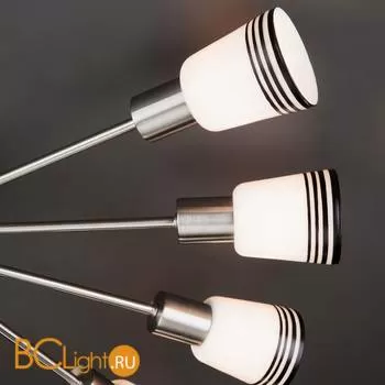 Потолочная люстра Eurosvet Jenna 30132/8 сатин-никель - Фото 3