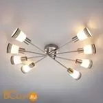 Потолочная люстра Eurosvet Jenna 30132/8 сатин-никель