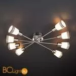 Потолочная люстра Eurosvet Jenna 30132/8 сатин-никель - Фото 1