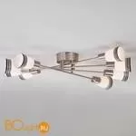 Потолочная люстра Eurosvet Jenna 30132/8 сатин-никель - Фото 0