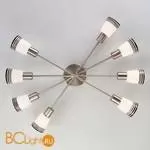 Потолочная люстра Eurosvet Jenna 30132/8 сатин-никель - Фото 2