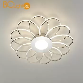 Потолочный светильник Eurosvet Jenssen 90105/13 хром 168W