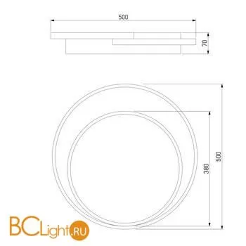 Потолочный светильник Eurosvet Jeremy 90251/1 a057125 - Фото 1