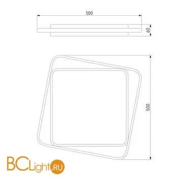 Потолочный светильник Eurosvet Jeremy 90252/1 a057126 - Фото 3