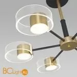 Люстра Eurosvet Jet 90244/6 черный / золото - Фото 0