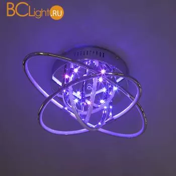 Потолочный светильник Eurosvet Jupiter 90132/7 хром 64W - Фото 5