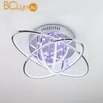 Потолочный светильник Eurosvet Jupiter 90132/7 хром 64W - Фото 2