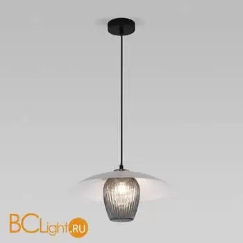 Подвесной светильник Eurosvet Kamari new 50259/1 белый/дымчатый a064949