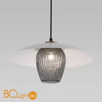 Подвесной светильник Eurosvet Kamari new 50259/1 белый/дымчатый a064949 - Фото 0