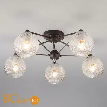 Потолочная люстра Eurosvet Karo 70077/5 графит