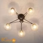 Потолочная люстра Eurosvet Karo 70077/5 графит - Фото 1