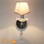 Бра Eurosvet Kelly 10085/1 хром/прозрачный хрусталь Strotskis - Фото 1