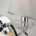 Бра Eurosvet Kelly 10085/1 хром/прозрачный хрусталь Strotskis - Фото 2