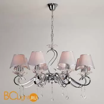 Люстра Eurosvet Kelly 10085/8 хром/прозрачный хрусталь Strotskis - Фото 0