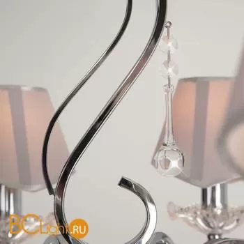 Люстра Eurosvet Kelly 10085/8 хром/прозрачный хрусталь Strotskis - Фото 5