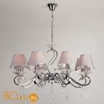 Люстра Eurosvet Kelly 10085/8 хром/прозрачный хрусталь Strotskis - Фото 0