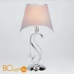 Настольная лампа Eurosvet Kelly 01053/1 хром/прозрачный хрусталь Strotskis