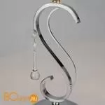 Настольная лампа Eurosvet Kelly 01053/1 хром/прозрачный хрусталь Strotskis - Фото 0