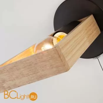 Настенный светильник Eurosvet Klark 70056/1 черный - Фото 4