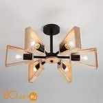 Потолочная люстра Eurosvet Klark 70056/6 черный